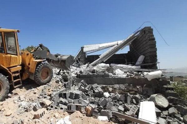 رفع تصرف 74 هزار مترمربع اراضي ملي در مهاباد