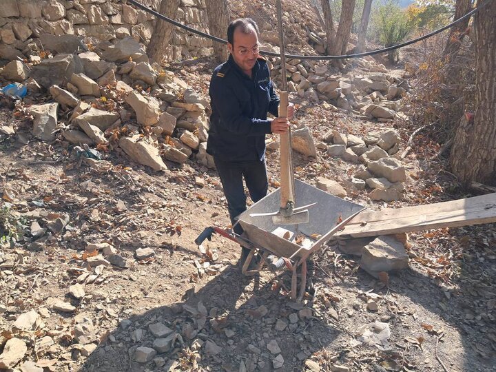 جلوگيري از ساخت‌وساز غيرمجاز در جاده سنگان