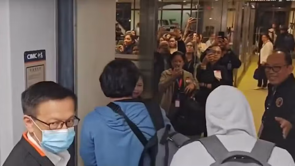 Filipino seafarers held hostage by Houthis arrive in Manila