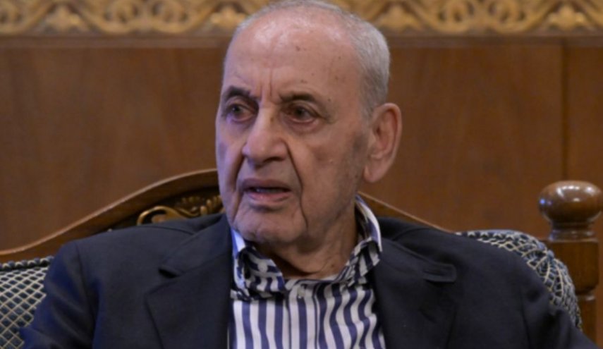 رئيس پارلمان لبنان : تجاوزات اسرائيل را متوقف کنيد