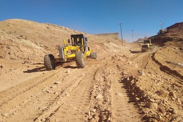 آغاز اصلاح راه دسترسي محور روستاي آرمود آقاجي – خرق در شهرستان فاروج استان خراسان شمالي