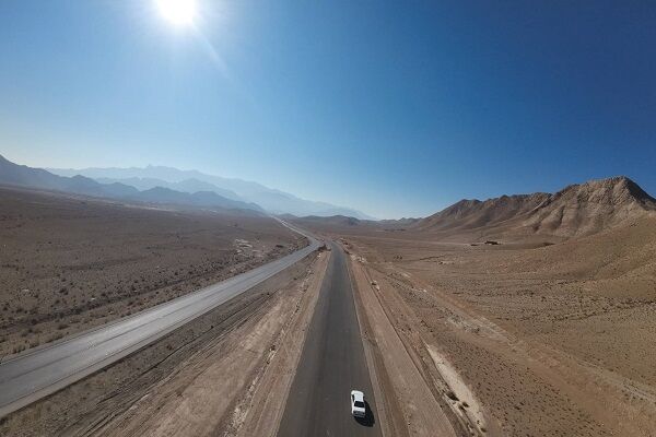 تکميل ساخت بخشي از محور دامغان-ديباج در استان سمنان